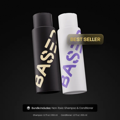 Peppermint Shampoo & Conditioner Duo - Deep Cleansing Formula For Fresh, Voluminous Hair