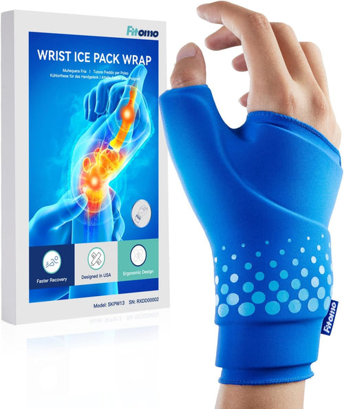 Professional Ergonomic Wrist Ice Pack for Instant Pain Relief