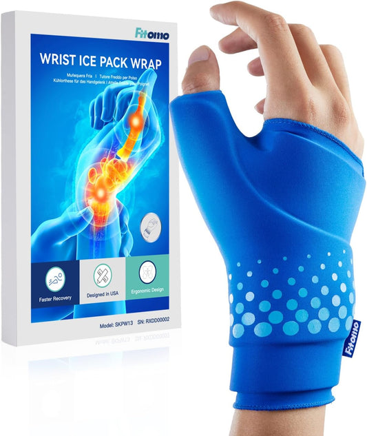 Professional Ergonomic Wrist Ice Pack for Instant Pain Relief