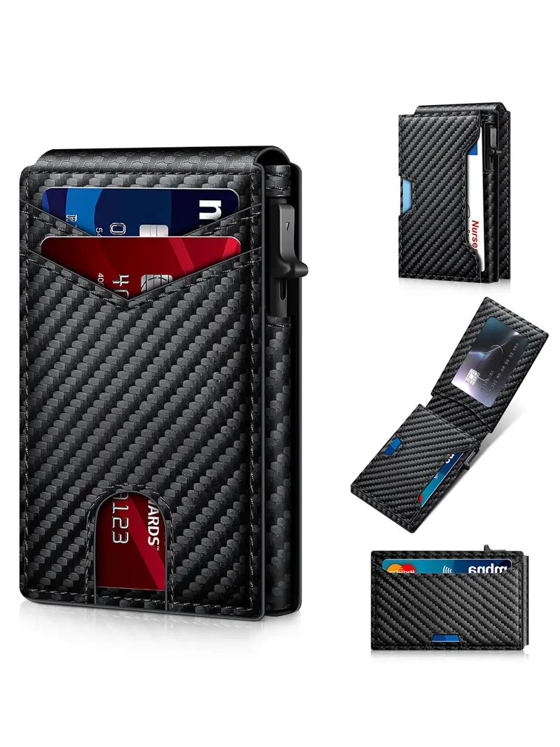 Men's Minimalist RFID Trifold Wallet