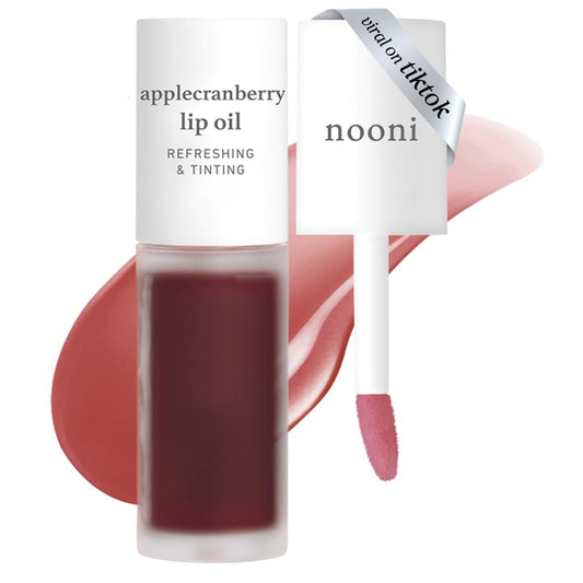 Lip Oil Tint - Oil-to-Stain Color System For Juicy Gloss & Long-Lasting Natural Lips