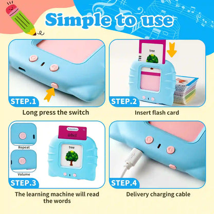 Talking Flash Cards Early Learning Toy — 224 Sight Words Audio