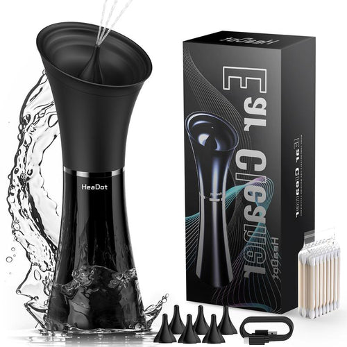 Electric Ear Wax Removal System - Water Irrigation Cleaning For Safer At-Home Ear Care