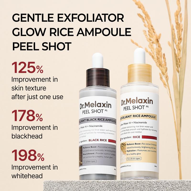 Rub-to-Smooth! Say goodbye to dullness, instantly bright skin.