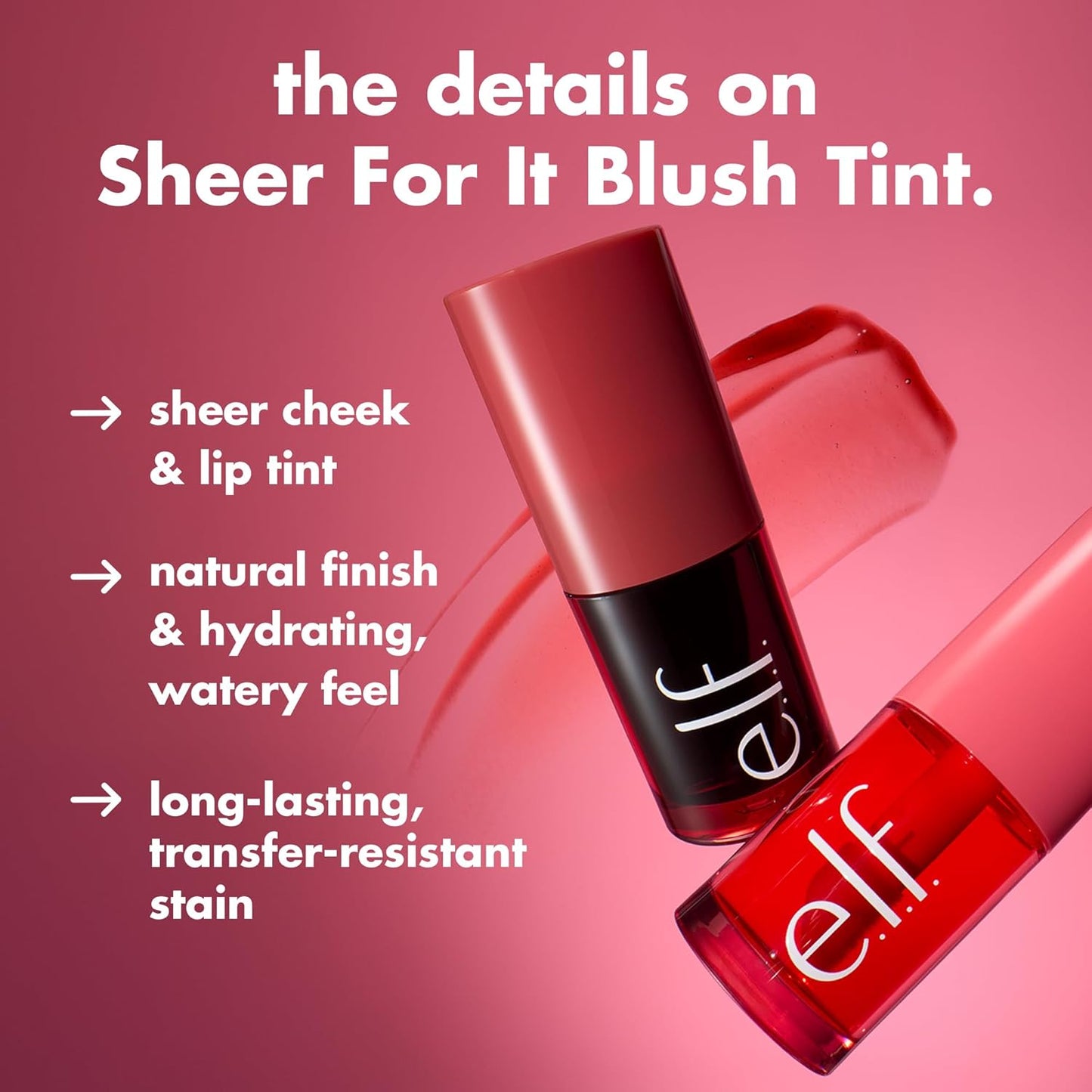 Lip & Cheek Tint - Sheer Buildable Color For A Natural Fresh Glow
