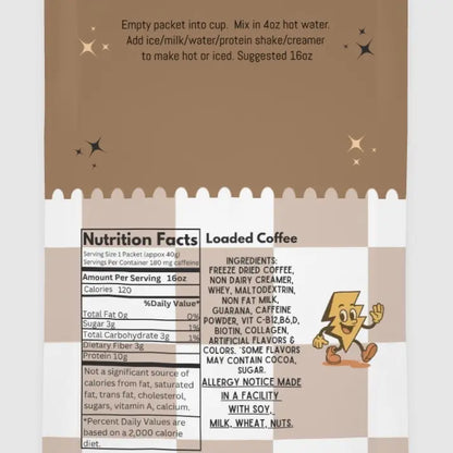 Protein Coffee - 10g Protein + 180mg Caffeine For All-Day Energy & Focus