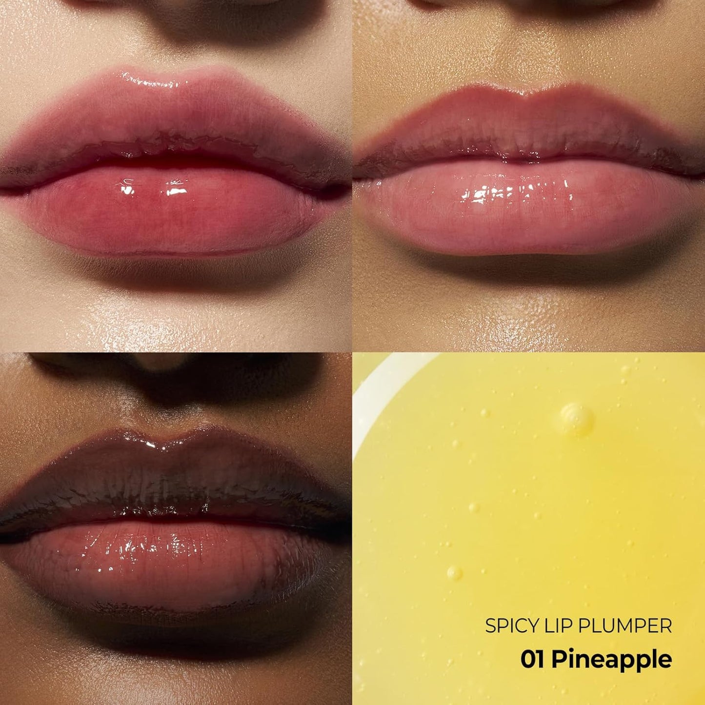 Lip Plumper Gloss - Spicy Warming Formula For Fuller-Looking Lips