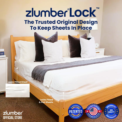Bed Sheet Holders - Adjustable Grip Straps For A Smooth, Secure Fit