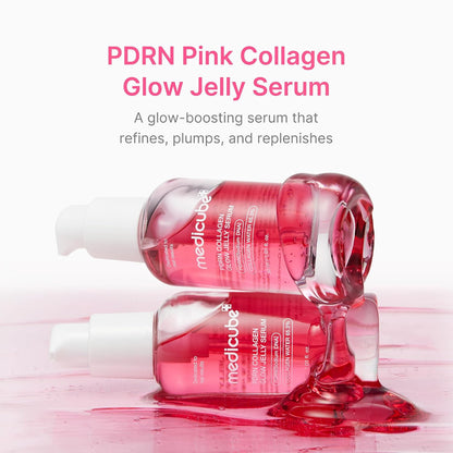 PDRN Pink Jelly Serum - Water-Jelly Formula For Glass Skin Glow