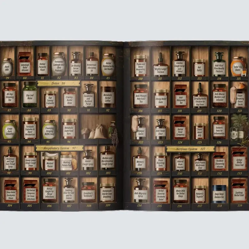 Nature’s Pharmacy At Your Fingertips — The Ultimate Guide To Traditional Healing. 🌿📖