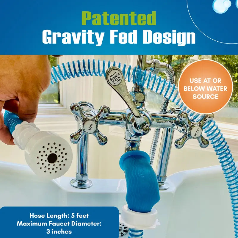 Turn Any Faucet Into A High-Power Shower — The World’s Most Versatile Slip-On Sprayer. 🚿✨
