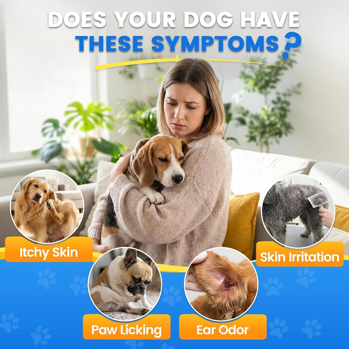 Dog Ear & Skin Relief Drops - Fast-Absorbing Comfort Support For Itchy Ears, Skin Irritation & Daily Hygiene Care