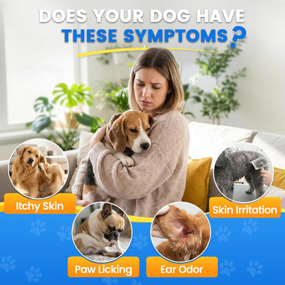 Dog Ear & Skin Relief Drops - Fast-Absorbing Comfort Support For Itchy Ears, Skin Irritation & Daily Hygiene Care