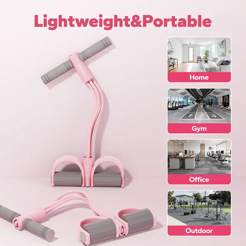 Pedal Resistance Trainer - Full Body Resistance Workout For Home Fitness