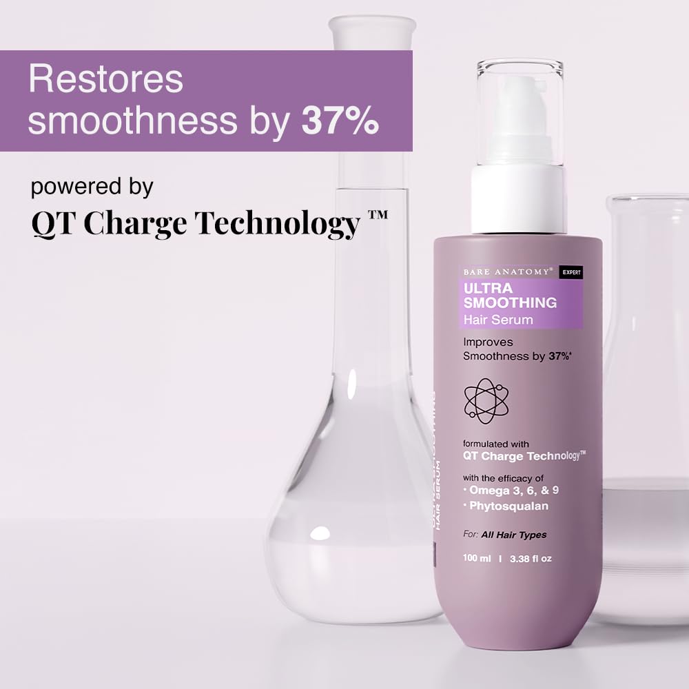 Hair Serum - Lightweight Frizz Control Formula For Smooth, Shiny & Manageable Hair