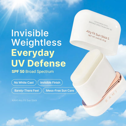 Broad Spectrum Sunscreen Stick - Ultra-Lightweight Shield For All-Day Invisible Protection