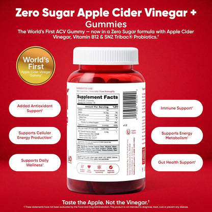 Zero Sugar 3-Bottle Wellness Gummy Trio for Daily Gut, Digestion & Stress Support Routine