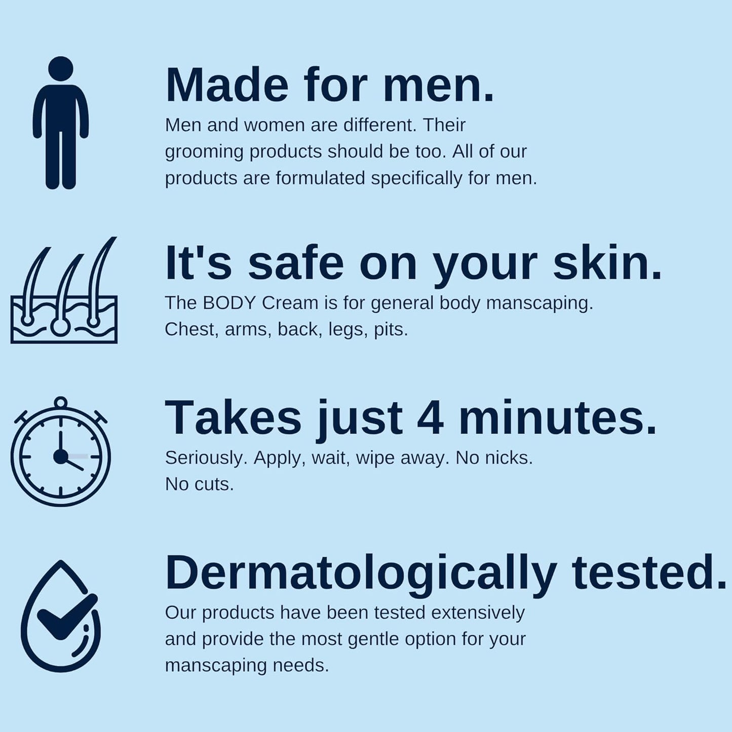Wipe Away Coarse Body Hair in 4 Minutes—Zero Shaving Required