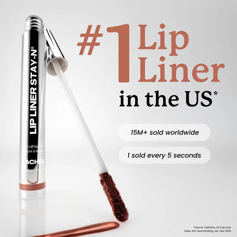 Peel-Off Lip Liner - Long-Lasting Stain Technology For Defined Lips