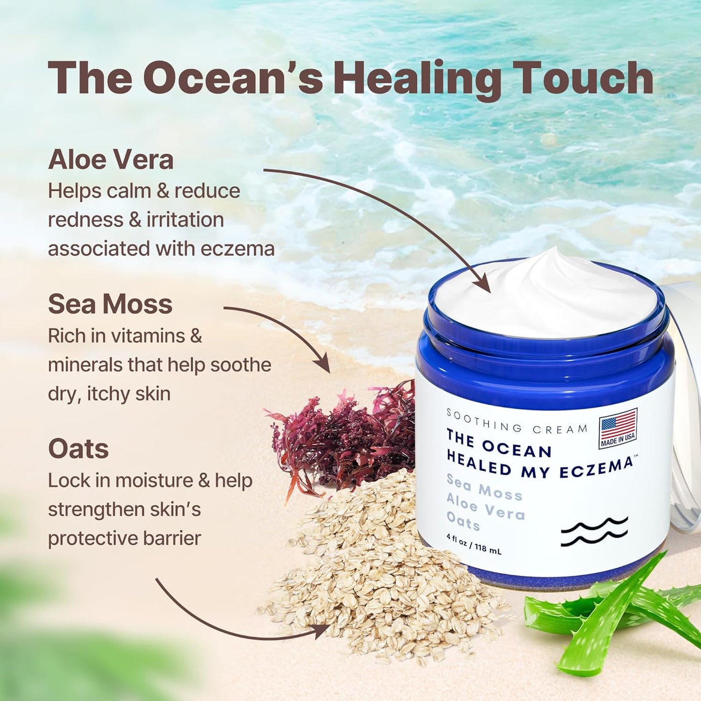 Relieve Irritated Skin with the Healing Power of the Ocean