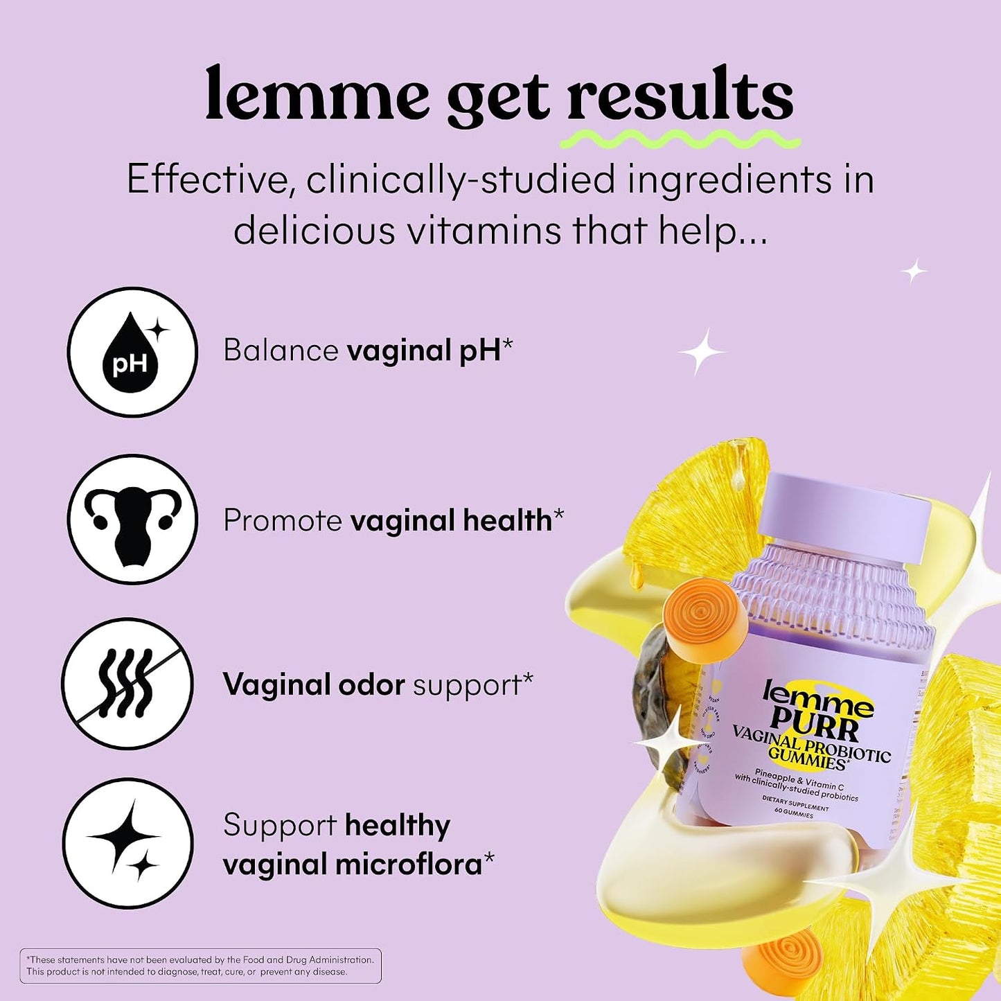 Feminine Wellness Gummies - Clinically Studied Ingredients For Daily Balance & Confidence