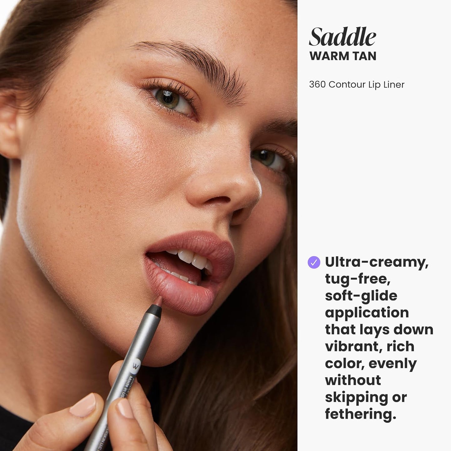 360° Contour Lip Liner - Sculpting Pencil For Fuller, Defined Lips