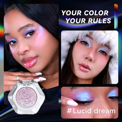 Multichrome Eyeshadow - Color-Shifting Pigments For A Holographic Eye Look