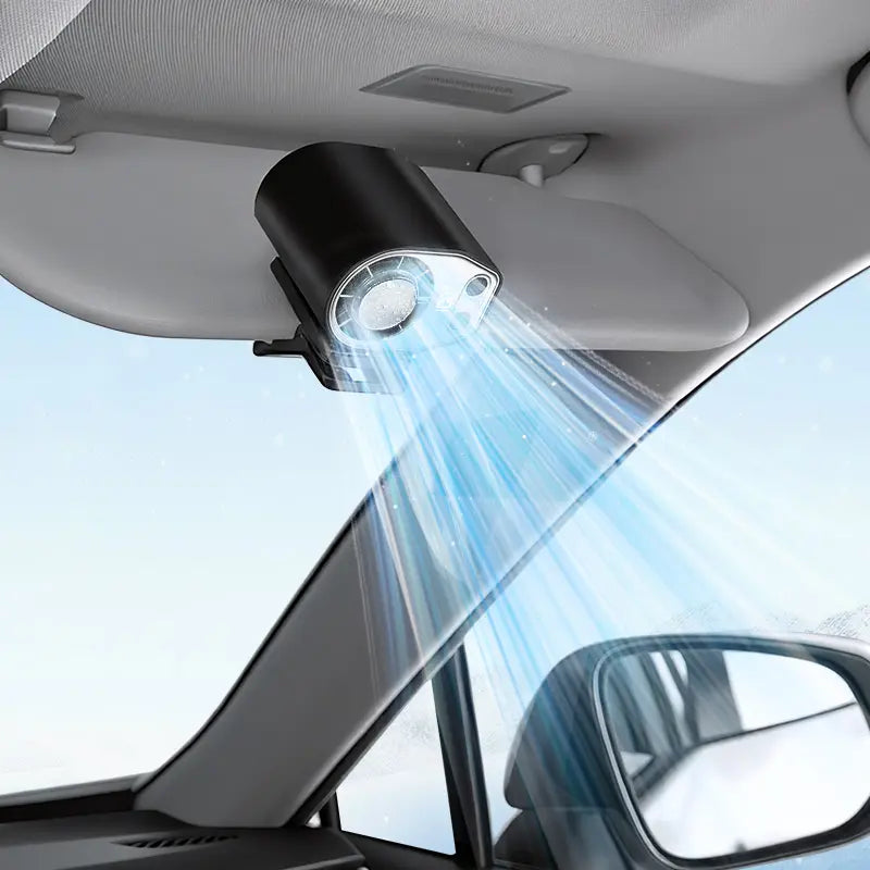 Semiconductor Cooling Car Fan - Extra Cooling Where AC Can't Reach