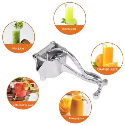 Lever-Press Citrus Juicer - High-Efficiency Squeeze Design For Fast Fresh Juice Extraction