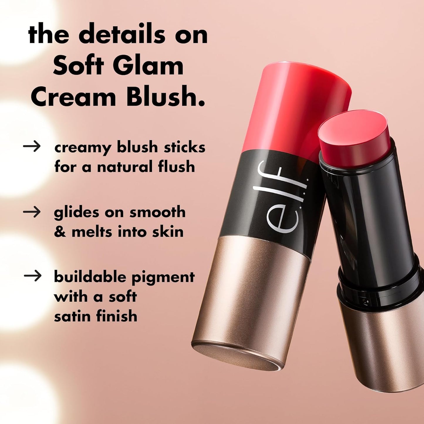 Cream Blush Stick - Buildable Cream Formula For A Natural Flush Glow
