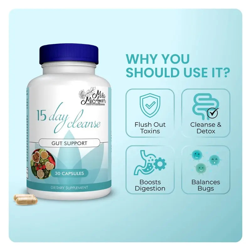 15-Day Gut Reset - Herbal Digestive Support For A Lighter Daily Feel