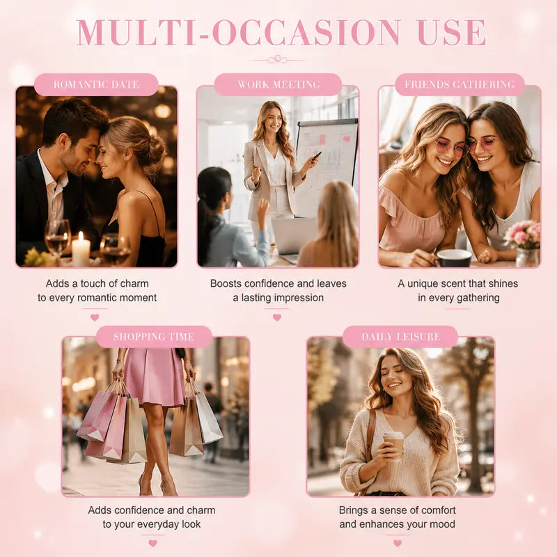 Citrus Floral Eau de Parfum - Long-Lasting Feminine Scent For Everyday Elegance