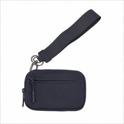 Ultra-Slim Minimalist Metal Wallet with RFID Blocking & Quick Access Pop-Up