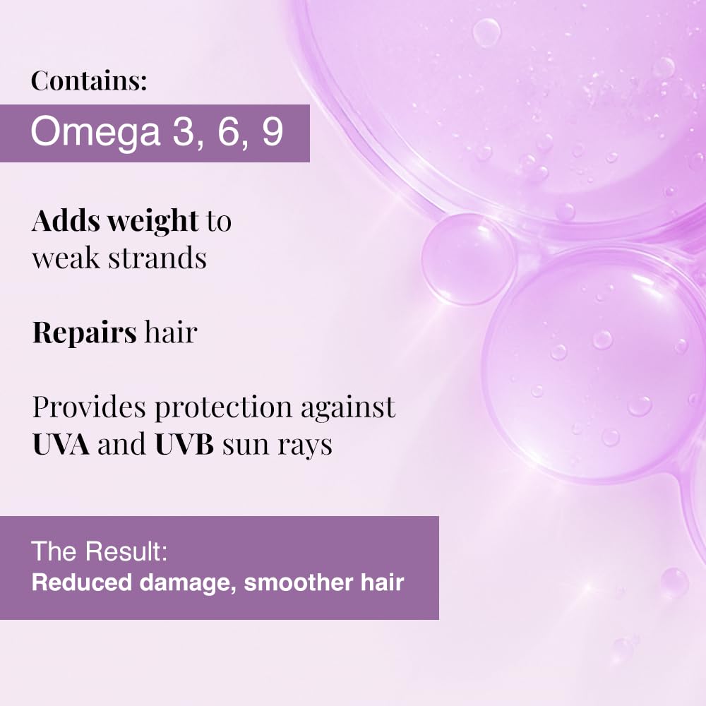 Hair Serum - Lightweight Frizz Control Formula For Smooth, Shiny & Manageable Hair
