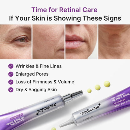 Retinal Volume Booster Serum - Retinal + Volufiline Formula For Plumper, Firmer-Looking Skin