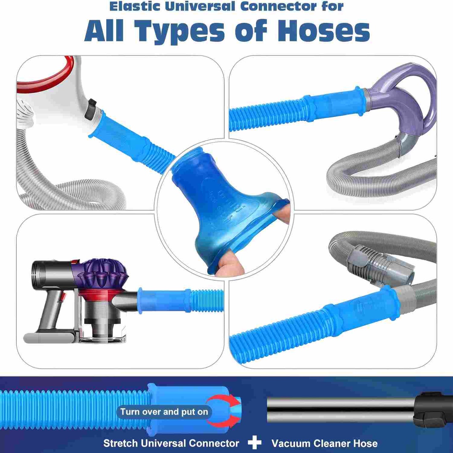 Dryer Vent Cleaner Kit - Vacuum Powered Deep Lint Removal For Better Dryer Performance