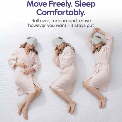 Weighted Sleep Mask – 360° Light Blocking Comfort For Deeper Sleep