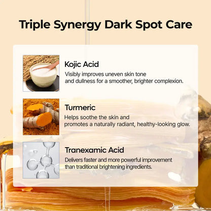 Kojic Acid Toner Pads - TX Brightening Formula For Dark Spots & Uneven Skin Tone