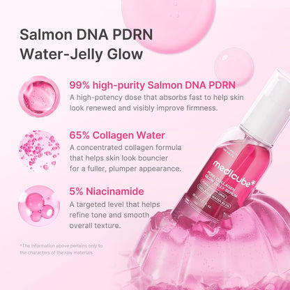 PDRN Pink Jelly Serum - Water-Jelly Formula For Glass Skin Glow