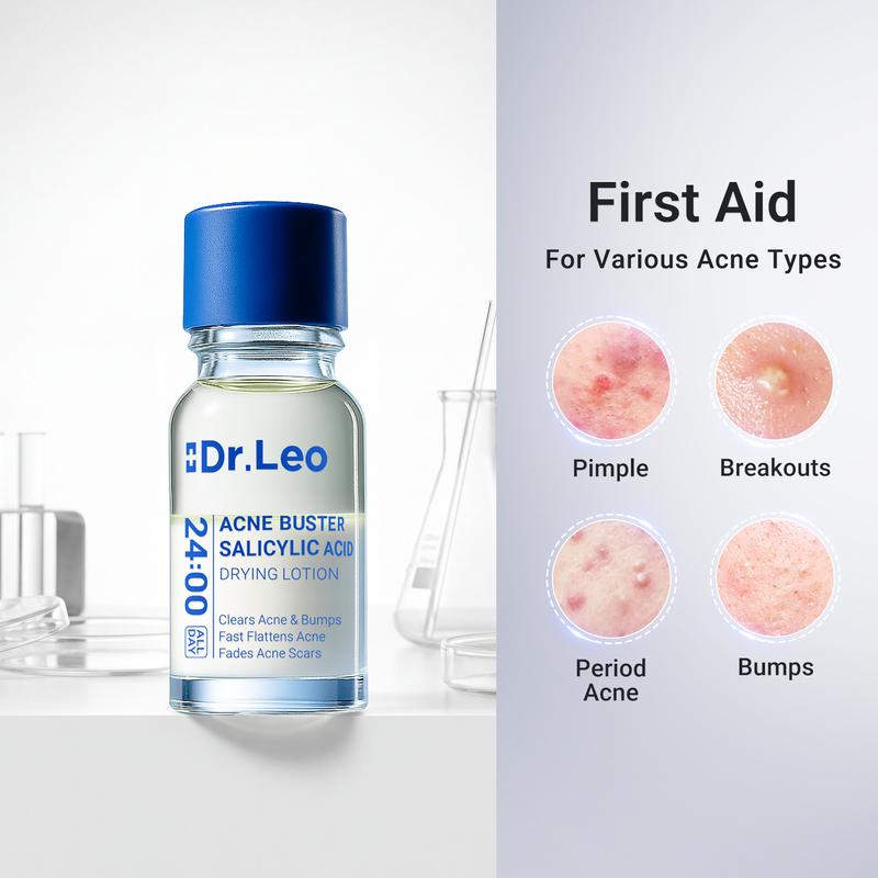 Dr. Leo 24H Pimple Emergency Lotion | Shrink Spots Overnight
