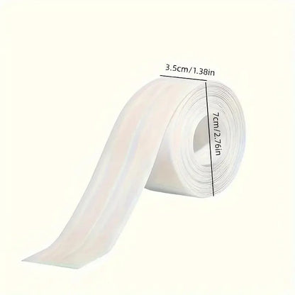 Waterproof Caulk Tape - Peel & Stick Seal For Clean Bathroom Edges