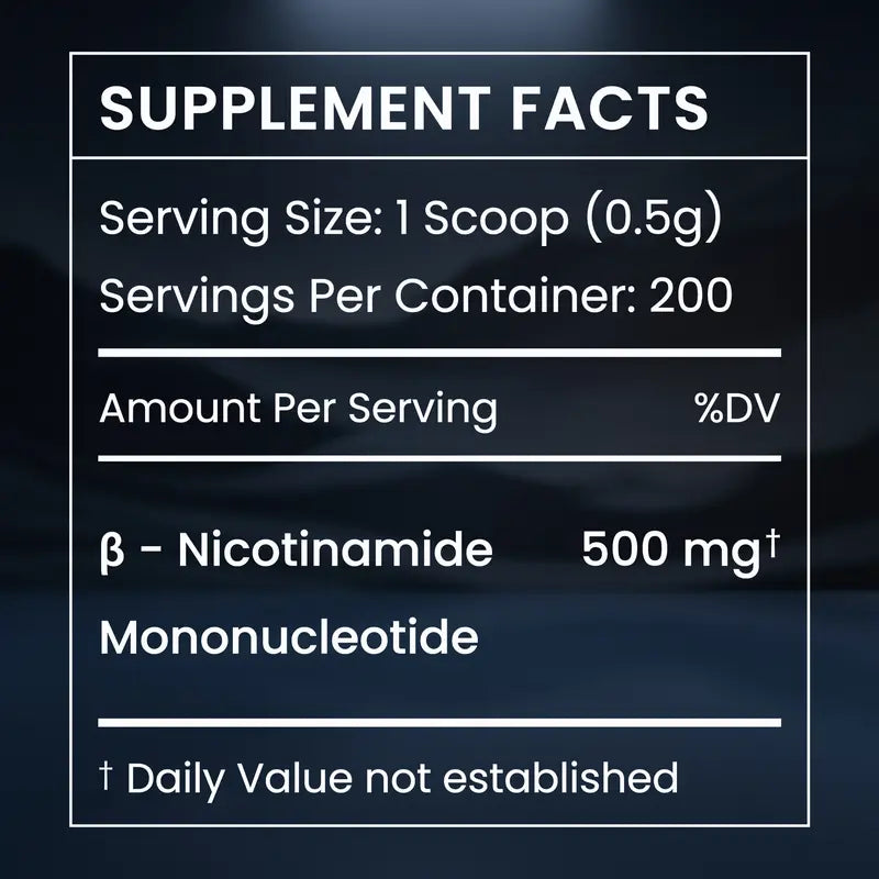 NMN Powder - Cellular Energy Support Formula for Daily Vitality & Healthy Aging