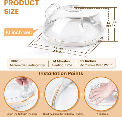 Never Eat Dry Leftovers Again 10inch - 2 Pack