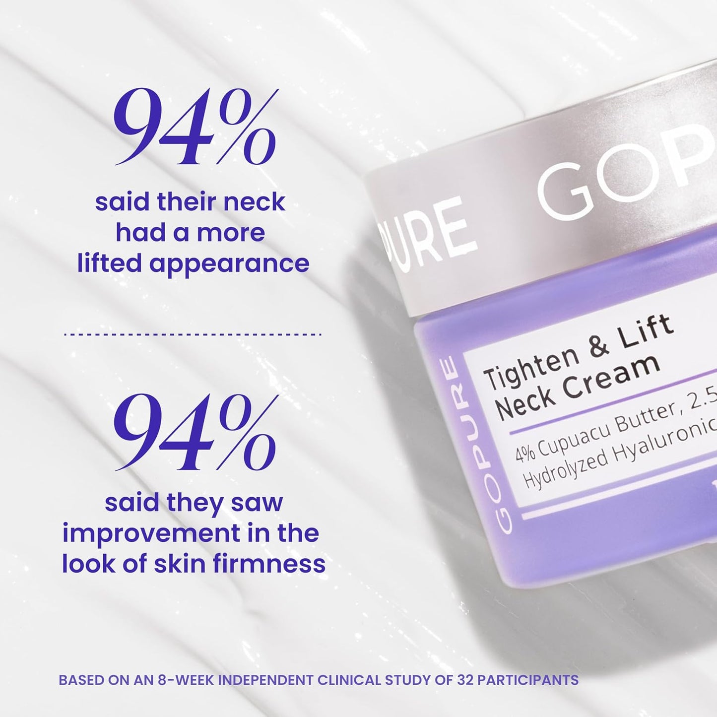 Neck Tightening Cream - Hydrating Firming Formula For Smooth Looking Skin