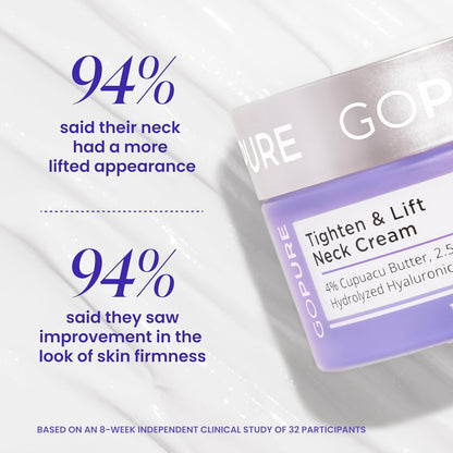 Neck Tightening Cream - Hydrating Firming Formula For Smooth Looking Skin