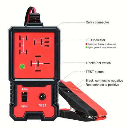 Pro-Series 12V/24V Automotive Relay Tester