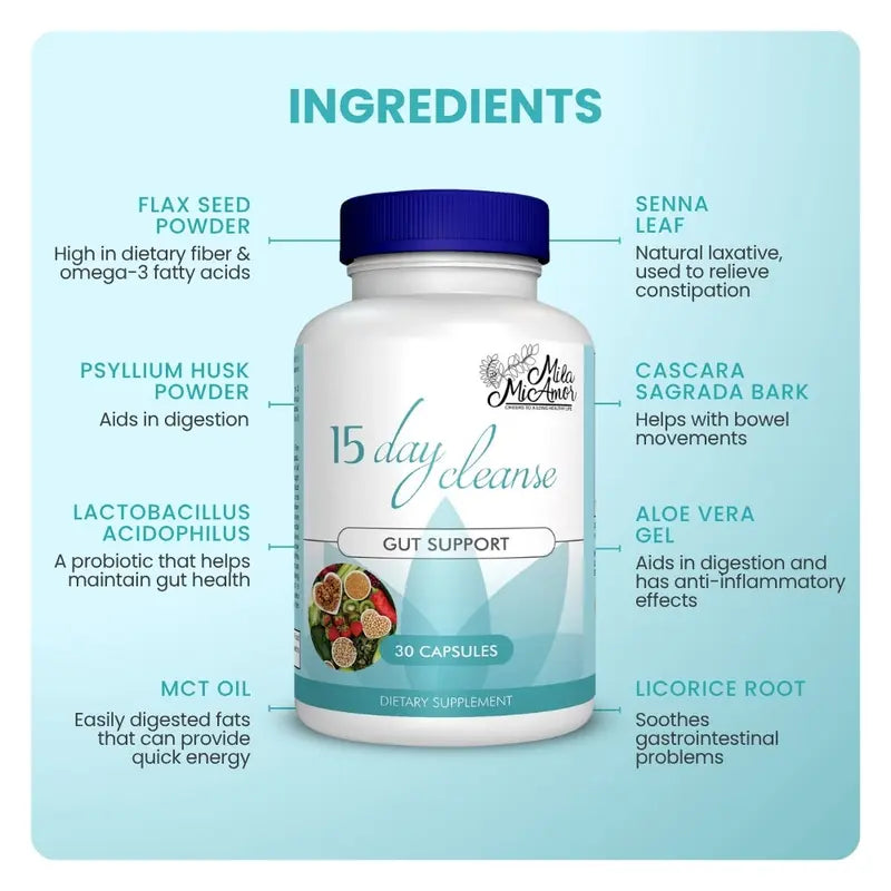 15-Day Gut Reset - Herbal Digestive Support For A Lighter Daily Feel