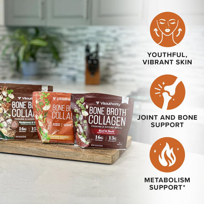 16G PROTEIN. 13G COLLAGEN. ONE DELICIOUS BROTH.