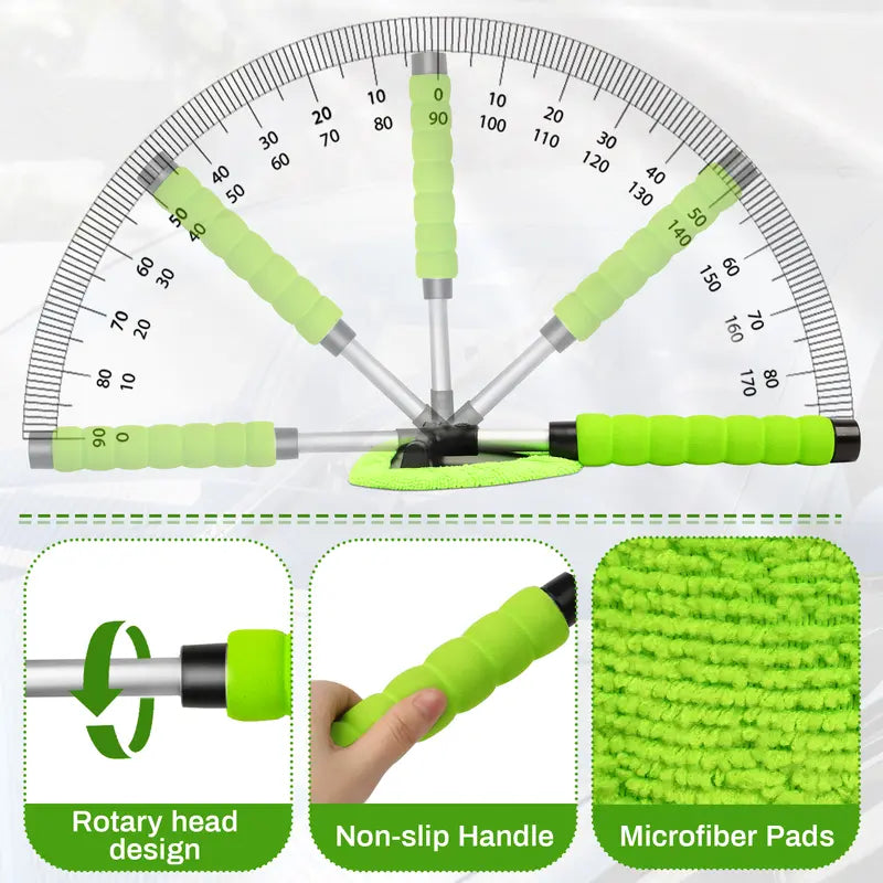 Crystal Clear Visibility in Seconds—No More Streaks or Strains
