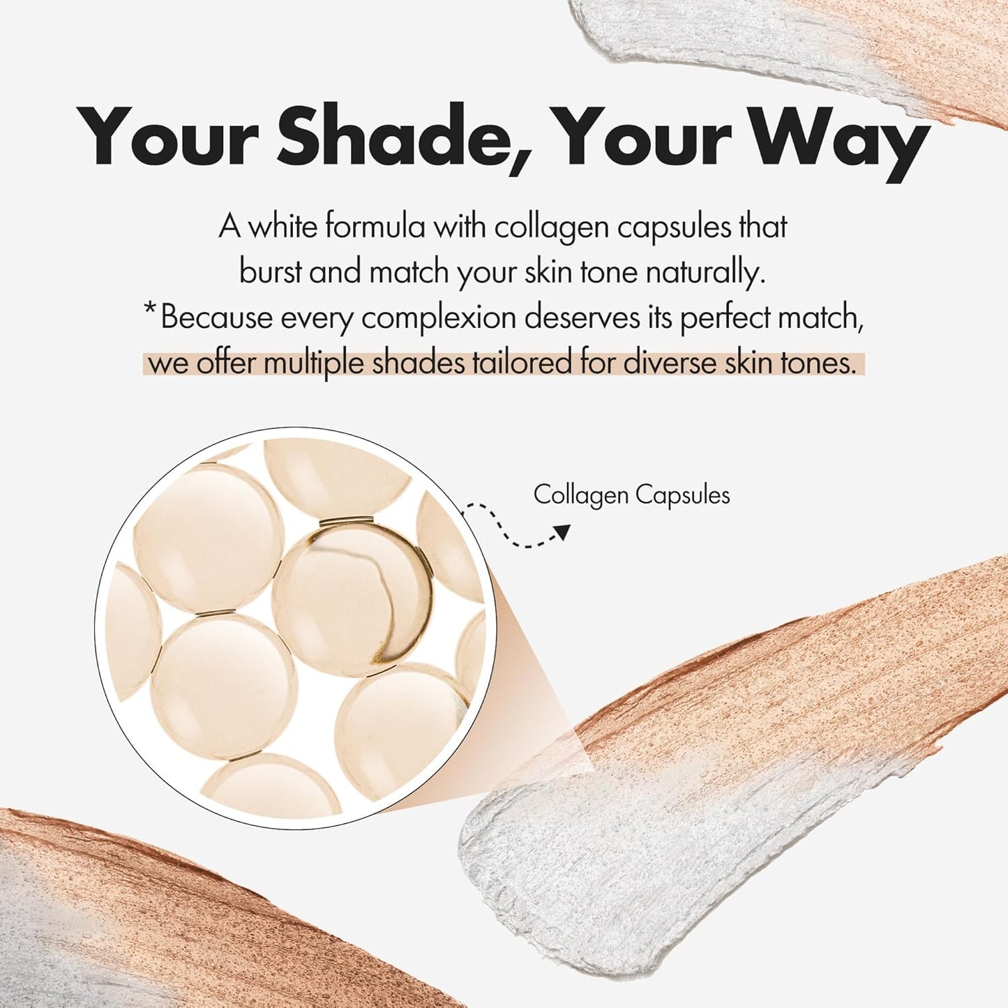 Foundation Stick - Dual-End Brush Design For Effortless Dewy Makeup